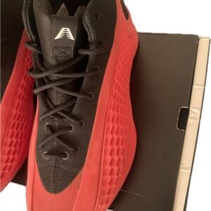 Men’s Black and Red Adidas AE1 Anthony Edwards Size 10.5